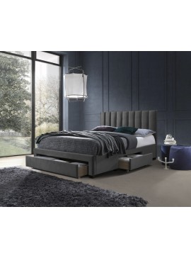 GRACE bed with drawers, color: grey DIOMMI V-CH-GRACE-LOZ-POPIEL DIOMMI60-20747