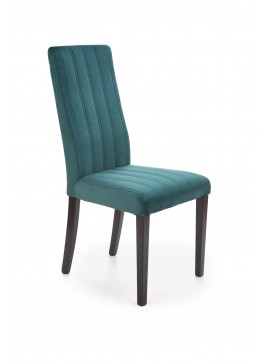 DIEGO 2 chair, color: quilted velvet Stripes - MONOLITH 37 DIOMMI V-PL-N-DIEGO_2-CZARNY-MONOLITH37 DIOMMI-60-22524