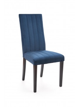 DIEGO 2 chair, color: quilted velvet Stripes - MONOLITH 77 DIOMMI V-PL-N-DIEGO_2-CZARNY-MONOLITH77 DIOMMI-60-22525