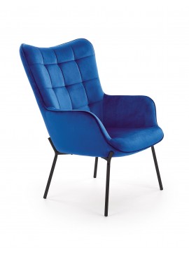 CASTEL l. chair dark blue DIOMMI V-CH-CASTEL-FOT-GRANATOWY DIOMMI60-20508