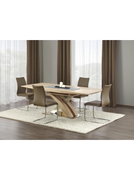 SANDOR extension table color: sonoma oak DIOMMI V-CH-SANDOR-ST-SONOMA DIOMMI60-21783
