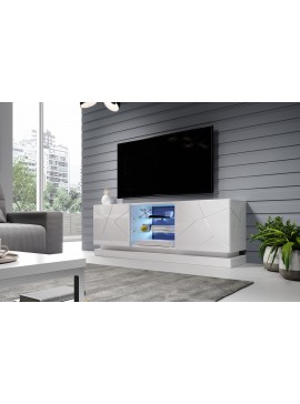 TV stand QIU 160 white DIOMMI CAMA-QIU-160-RTV-BIP DIOMMI-60-19869