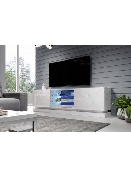 TV stand QIU 200 white DIOMMI CAMA-QIU-200-RTV-BIP DIOMMI-60-19873
