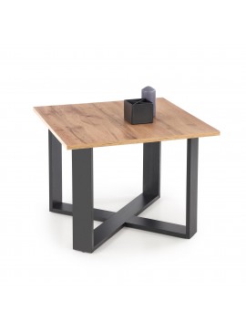 CROSS c. table, color: wotan oak/black DIOMMI V-PL-CROSS-LAW-WOTAN/CZARNY DIOMMI-60-22177