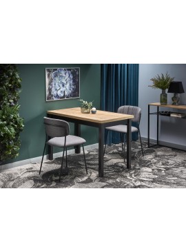 COBALT table, color: wotan oak/black DIOMMI V-PL-COBALT-ST DIOMMI-60-22167