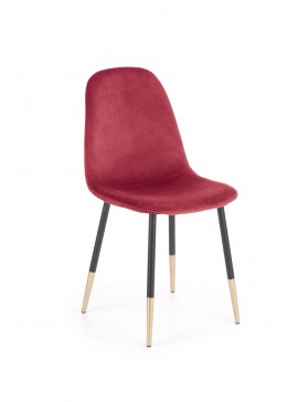 K379 chair dark red / gold DIOMMI V-CH-K/379-KR-BORDOWY DIOMMI60-21093