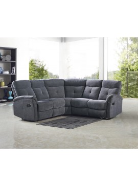 LAHTI corner sofa color: dark grey DIOMMI V-CH-LAHTI-SOFA DIOMMI-60-21413