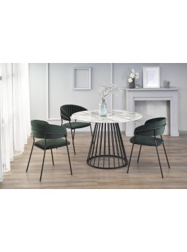 BRODWAY table, color: top - white marble, legs - black DIOMMI V-CH-BRODWAY-ST DIOMMI-60-20459