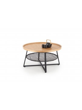 FLORENCE c. table natural oak / black DIOMMI V-CH-FLORENCE-LAW DIOMMI-60-20688