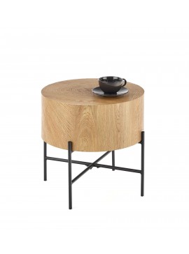 BROOKLYN-S c. table natural oak / black DIOMMI V-CH-BROOKLYN-S-LAW DIOMMI-60-20461