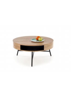 CAMILA c. table golden oak / black DIOMMI V-CH-CAMILA-LAW DIOMMI-60-20473