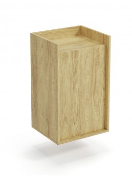 MOBIUS cabinet 1D color: hikora oak DIOMMI V-PL-MOBIUS-SZAFKA_1D-HIKORA DIOMMI-60-22424