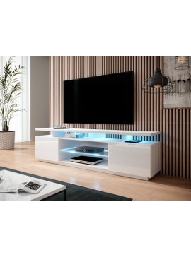 RTV stand EVA white gloss/ white gloss DIOMMI CAMA-EVA-RTV-BIP/BIP DIOMMI-60-19660