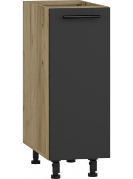 VENTO D-30/82 lower cabinet, color: craft oak/antracite DIOMMI V-UA-VENTO-D-30/82-ANTRACYT DIOMMI-60-22786