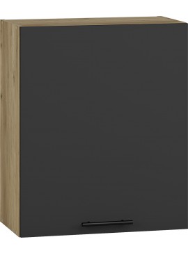 VENTO G-60/72 top cabinet, color: craft oak/antracite DIOMMI V-UA-VENTO-G-60/72-ANTRACYT DIOMMI-60-22906