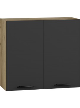 VENTO G-80/72 top cabinet, color: craft oak/antracite DIOMMI V-UA-VENTO-G-80/72-ANTRACYT DIOMMI-60-22911