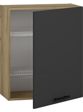VENTO GC-60/72 top cabinet with drainer, color: antracite DIOMMI V-UA-VENTO-GC-60/72-ANTRACYT DIOMMI-60-22916