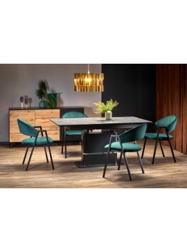 MARTIN table dark grey, leg black DIOMMI V-CH-MARTIN-ST DIOMMI60-21482