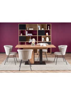 DOLOMIT table votan oak/black DIOMMI V-PL-DOLOMIT-ST DIOMMI-60-22186