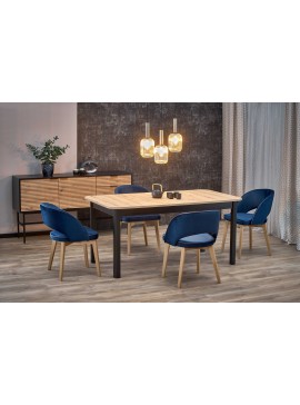 FLORIAN table artisan oak/black DIOMMI V-PL-FLORIAN-ST-ARTISAN/CZARNY DIOMMI-60-22198