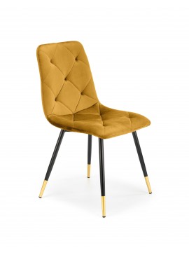 K438 chair color: mustard DIOMMI V-CH-K/438-KR-MUSZTARDOWY DIOMMI-60-21202