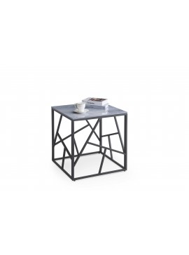 UNIVERSE 2 KWADRAT, coffee table, gray marble / black DIOMMI V-CH-UNIVERSE_2_KWADRAT-LAW DIOMMI-60-21917