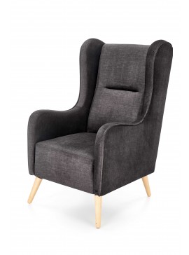 CHESTER leisure chair, color: anthracite (fabric 17. Charcoal) DIOMMI V-PL-CHESTER_2-FOT-ANTRACYTOWY DIOMMI60-22152