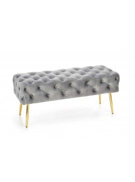 ATHENA bench color: grey / gold DIOMMI V-CH-ATHENA-POPIEL DIOMMI-60-20361
