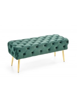 ATHENA bench color: dark green / gold DIOMMI V-CH-ATHENA-C.ZIELONY DIOMMI-60-20360