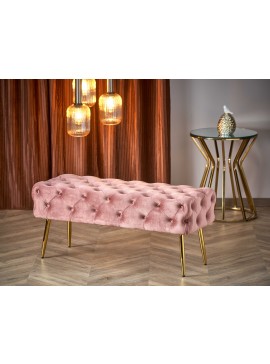 ATHENA bench color: pink / gold DIOMMI V-CH-ATHENA-RÓŻOWY DIOMMI-60-20362