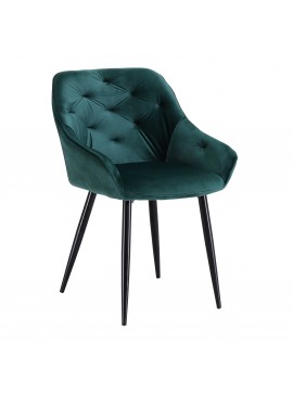 K487 chair dark green DIOMMI V-CH-K/487-KR-C.ZIELONY DIOMMI-60-21290