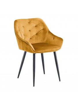 K487 chair mustard DIOMMI V-CH-K/487-KR-MUSZTARDOWY DIOMMI-60-21292