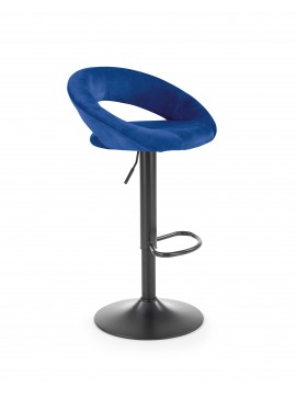 H102 bar stool dark blue DIOMMI V-CH-H/102-GRANATOWY DIOMMI60-20766
