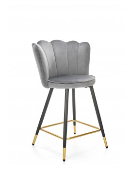H106 bar stool, color: grey DIOMMI V-CH-H/106-POPIELATY DIOMMI60-20775