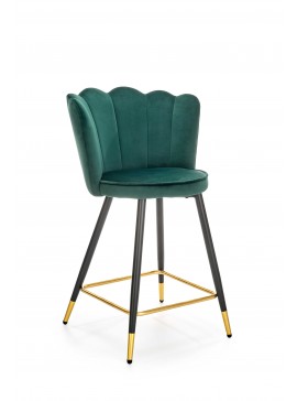 H106 bar stool, color: dark green DIOMMI V-CH-H/106-C.ZIELONY DIOMMI60-20774