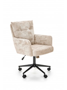 FLORES swivel armchair, light brown DIOMMI-60-27333