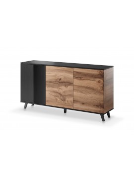 RANDOM KM-1 chest, color: wotan oak/black DIOMMI V-PL-RANDOM-KM-1 DIOMMI-60-22650