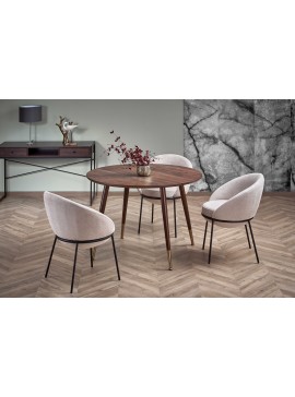 DOMENICO table walnut/gold DIOMMI V-CH-DOMENICO-ST DIOMMI-60-20606