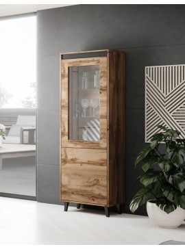 cabinet NORD votan oak/antracyt DIOMMI CAMA-NORD-WITRYNA-DWO/ANT DIOMMI-60-19782