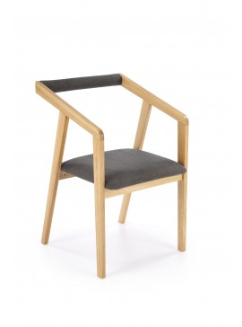 AZUL 2 chair, natural oak / grey DIOMMI-60-24932