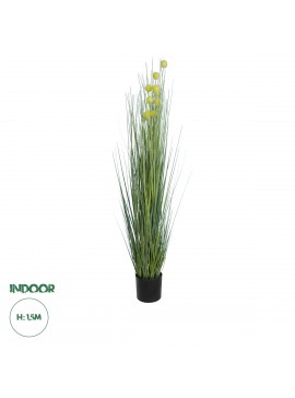 20112 GloboStar®  Artificial Garden CRASPEDIA GRASS 20112 Τεχνητό Διακοσμητικό Φυτό Κρασπέδια Υ150cm