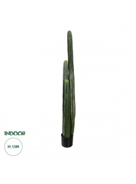 20122 GloboStar®  Artificial Garden CARNEGIEA CACTUS 20122 Τεχνητό Διακοσμητικό Φυτό Κάκτος Σαγκουάρο Υ150cm
