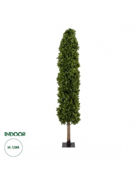 20157 GloboStar®  Artificial Garden BUXUS 20157 Τεχνητό Διακοσμητικό Φυτό Πυξός Υ180cm