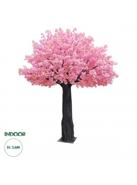 20164 GloboStar®  Artificial Garden CHERRY PRUNUS BLOSSOM TREE 20164 Τεχνητό Διακοσμητικό Δέντρο Άνθος Κερασιάς Προύμνη Υ340cm