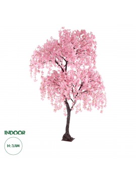20166 GloboStar®  Artificial Garden CHERRY BLOSSOM TREE 20166 Τεχνητό Διακοσμητικό Δέντρο Άνθος Κερασιάς Υ380cm
