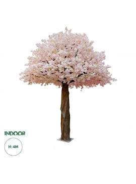 20167 GloboStar®  Artificial Garden CHERRY PRUNUS BLOSSOM TREE 20167 Τεχνητό Διακοσμητικό Δέντρο Άνθος Κερασιάς Προύμνη Υ400cm