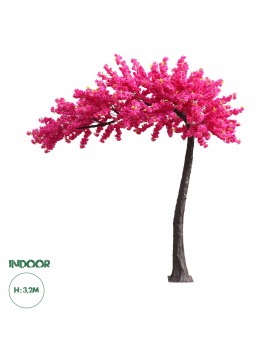 20185 GloboStar®  Artificial Garden CHERRY BLOSSOM TREE 20185 Τεχνητό Διακοσμητικό Δέντρο Βουκαμβίλια Άνθος Κερασιάς Υ320cm