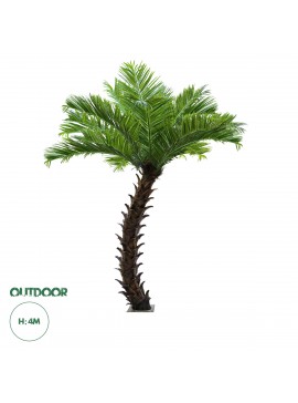 20188 GloboStar®  Artificial Garden PHOENIX ROEBELENII PALM TREE 20188 Τεχνητό Διακοσμητικό Φυτό Φοινικόδεντρο Ρομπελίνι Εξωτερικού Χώρου IP68 UV Certified Protection Υ400cm