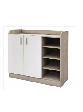 Παπουτσοθήκη 85 Χρώμα sonoma-λευκο  85x30x80, Genomax  12814-473612111