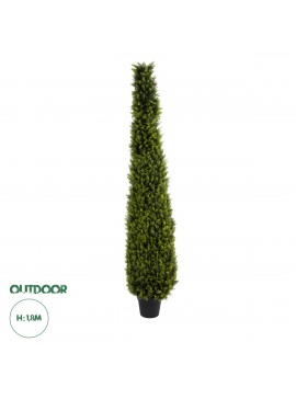20396 GloboStar®  Artificial Garden CYPRESSUS SEMPERVIRENS 20396 Τεχνητό Διακοσμητικό Φυτό Μεσογειακό Κυπαρίσσι Υ180cm